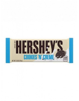 Picture of HERSHEYS COOKIES N CREME BAR43GR